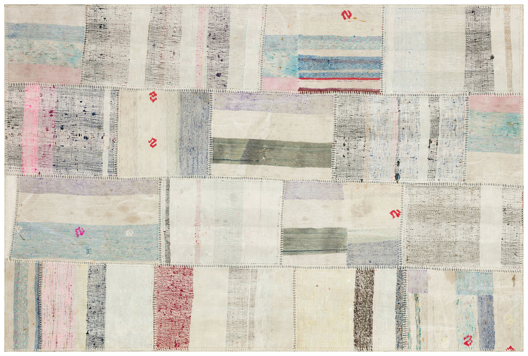 Apex Kilim Patchwork Unique Striped 36323 155 cm X 230 cm