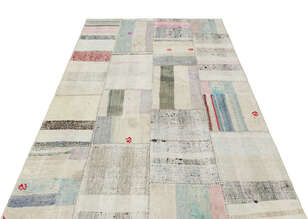 Apex Kilim Patchwork Unique Striped 36323 155 cm X 230 cm (3)