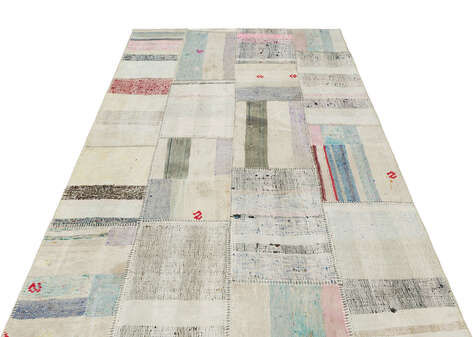Apex Kilim Patchwork Unique Striped 36323 155 cm X 230 cm - 3