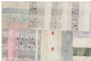 Apex Kilim Patchwork Unique Striped 36323 155 cm X 230 cm (4)