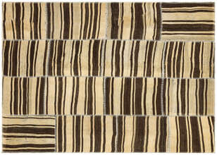 Apex Kilim Patchwork Unique Striped 36325 158 cm X 221 cm (1)