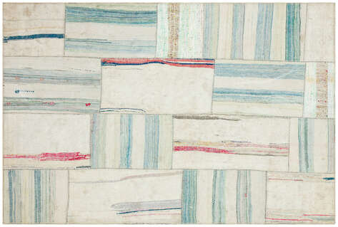 Apex Kilim Patchwork Unique Striped 36336 161 cm X 239 cm - 1