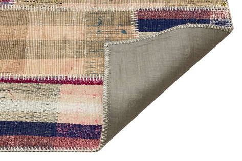 Apex Kilim Patchwork Unique Striped 36347 138 cm X 225 cm - 2