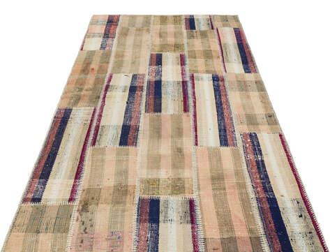Apex Kilim Patchwork Unique Striped 36347 138 cm X 225 cm - 3