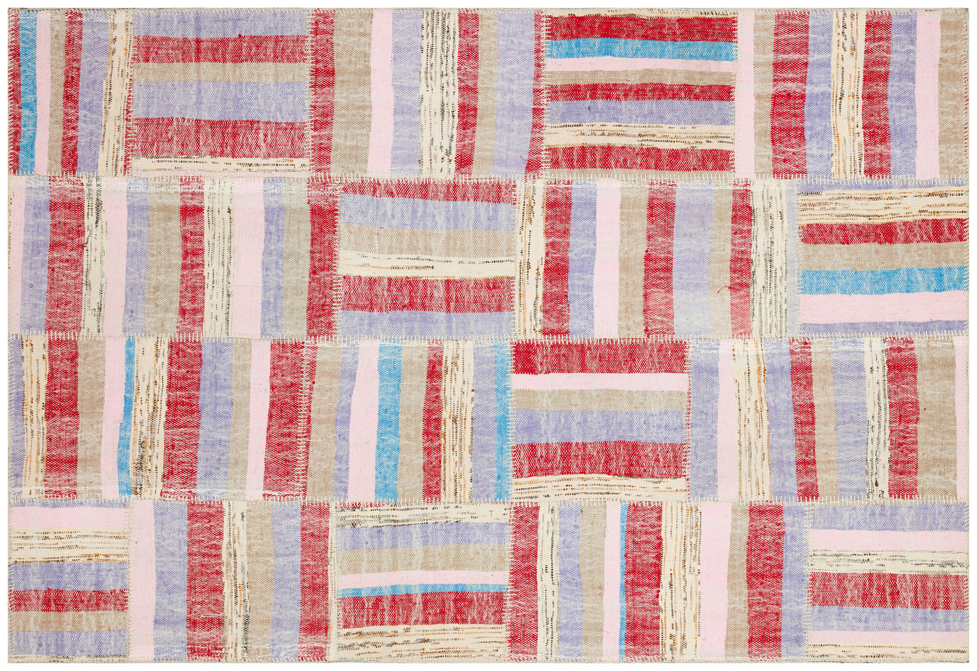 Apex Kilim Patchwork Unique Striped 36348 157 cm X 232 cm