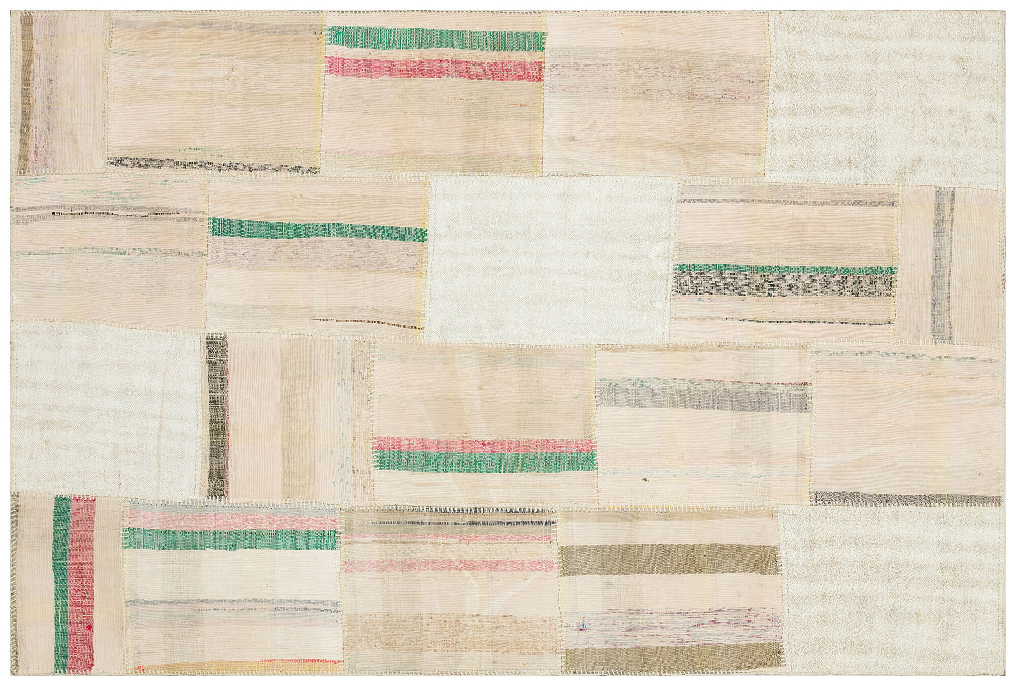 Apex Kilim Patchwork Unique Striped 36365 149 cm X 222 cm