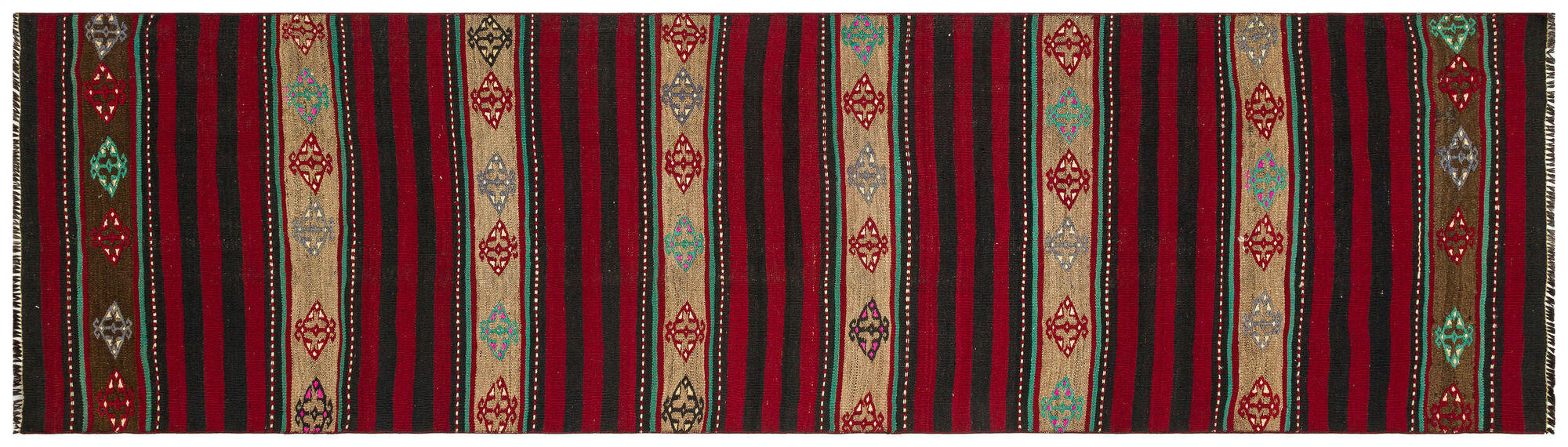 Apex Kilim Halı Striped 36448 083 cm X 302 cm