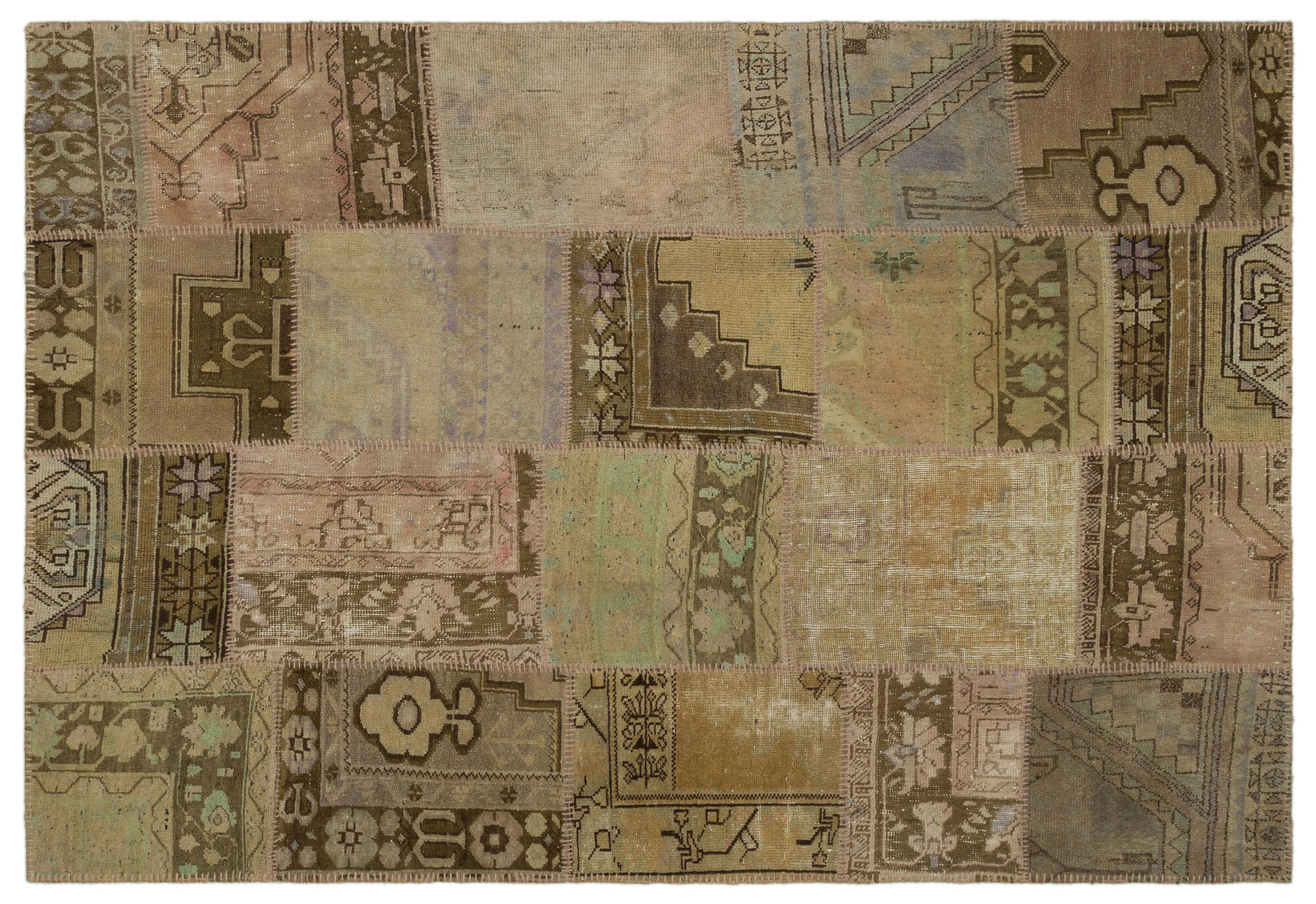 Apex Patchwork Unique Anadolu 21556 160 Cm X 233 Cm