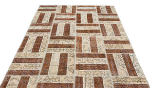 Apex Patchwork Unique Bej 20680 160 cm X 250 cm (3)