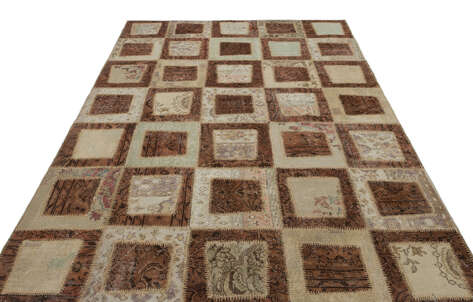 Apex Patchwork Unique Bej 21042 197 cm X 284 cm - 3