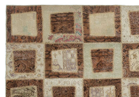 Apex Patchwork Unique Bej 21042 197 cm X 284 cm - 4