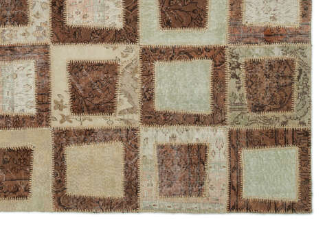 Apex Patchwork Unique Bej 21042 197 cm X 284 cm - 5