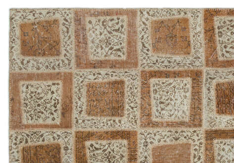 Apex Patchwork Unique Bej 21055 194 cm X 280 cm - 4