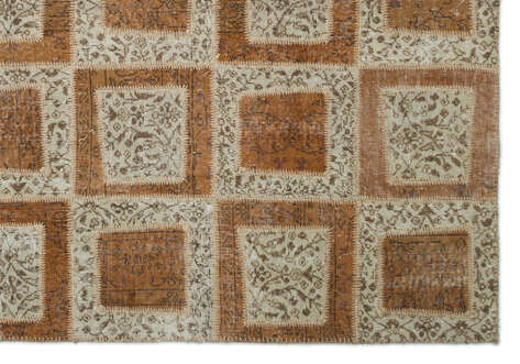 Apex Patchwork Unique Bej 21055 194 cm X 280 cm - 5