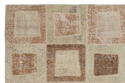 Apex Patchwork Unique Bej 21437 160 cm X 241 cm - 4
