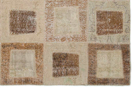 Apex Patchwork Unique Bej 21437 160 cm X 241 cm - 5