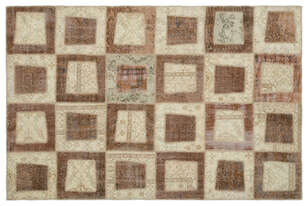 Apex Patchwork Unique Bej 21441 160 cm X 242 cm (1)