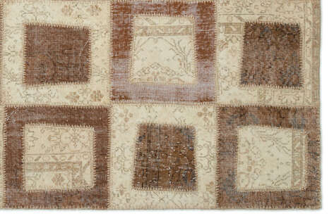 Apex Patchwork Unique Bej 21441 160 cm X 242 cm - 5