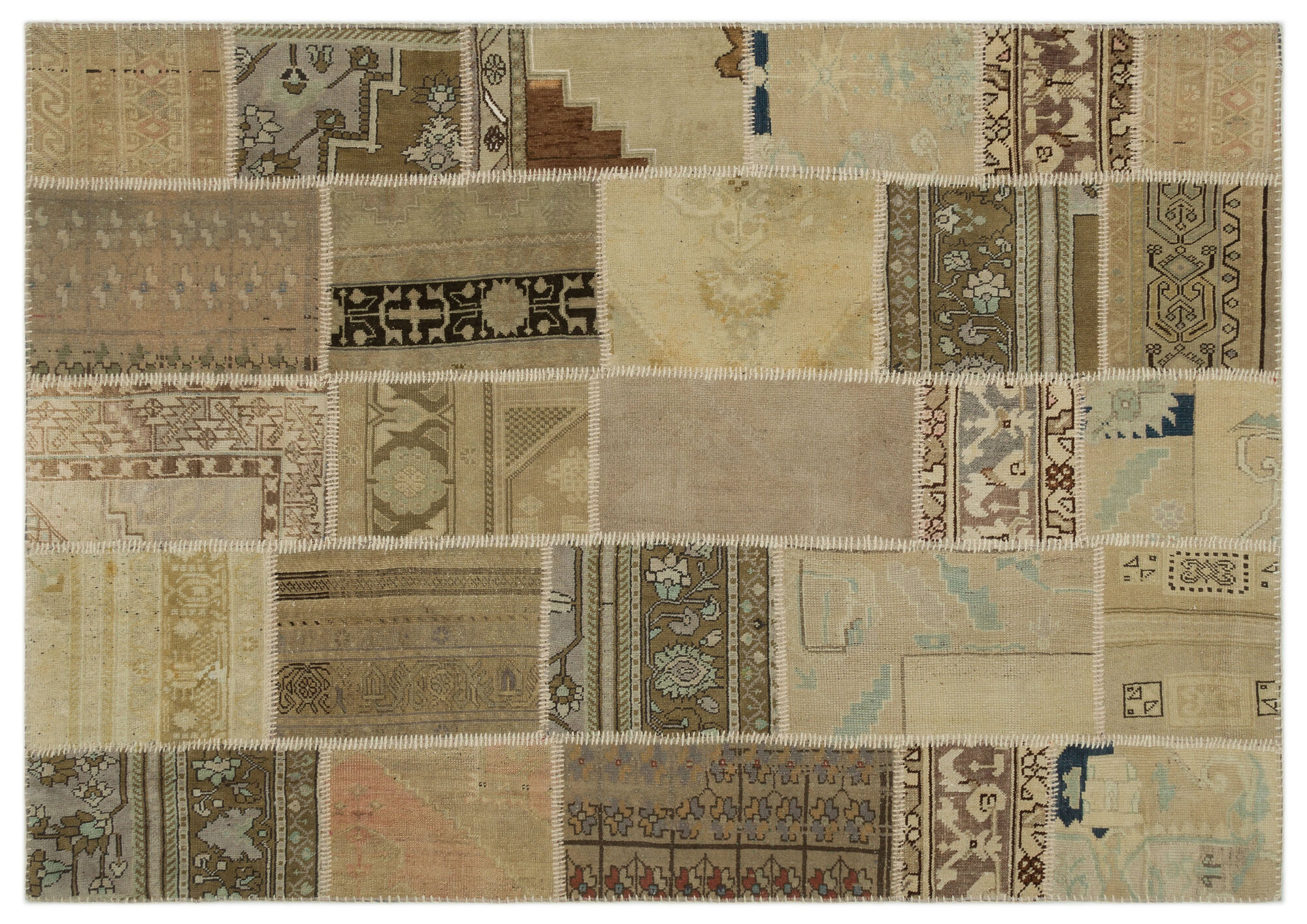 Apex Patchwork Unique Bej 21499 160 cm X 230 cm