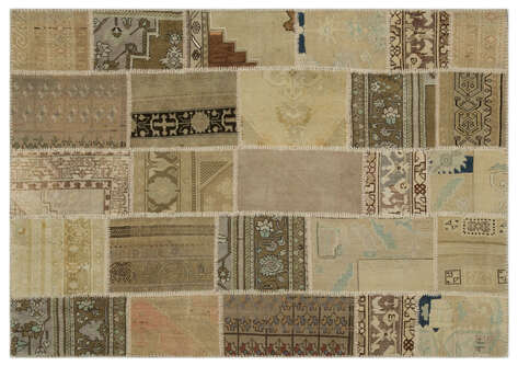 Apex Patchwork Unique Bej 21499 160 cm X 230 cm - 1