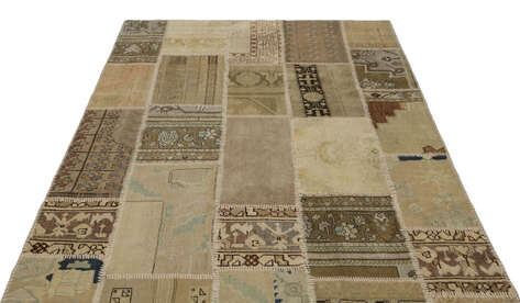 Apex Patchwork Unique Bej 21499 160 cm X 230 cm - 3