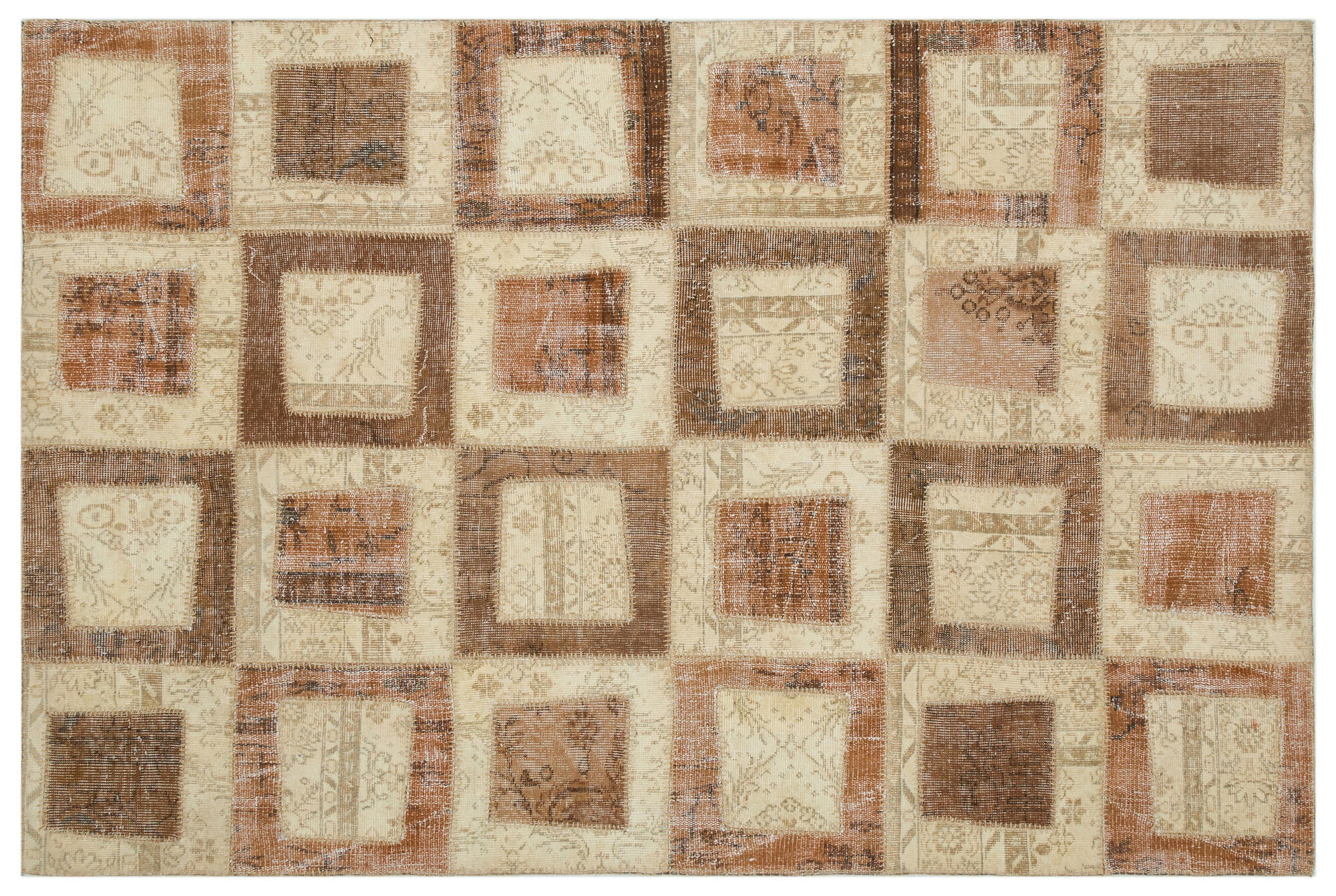 Apex Patchwork Unique Bej 21584 160 cm X 233 cm