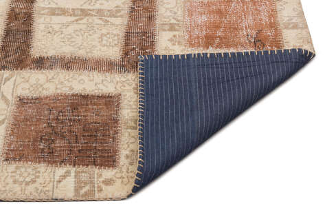Apex Patchwork Unique Bej 21584 160 cm X 233 cm - 2