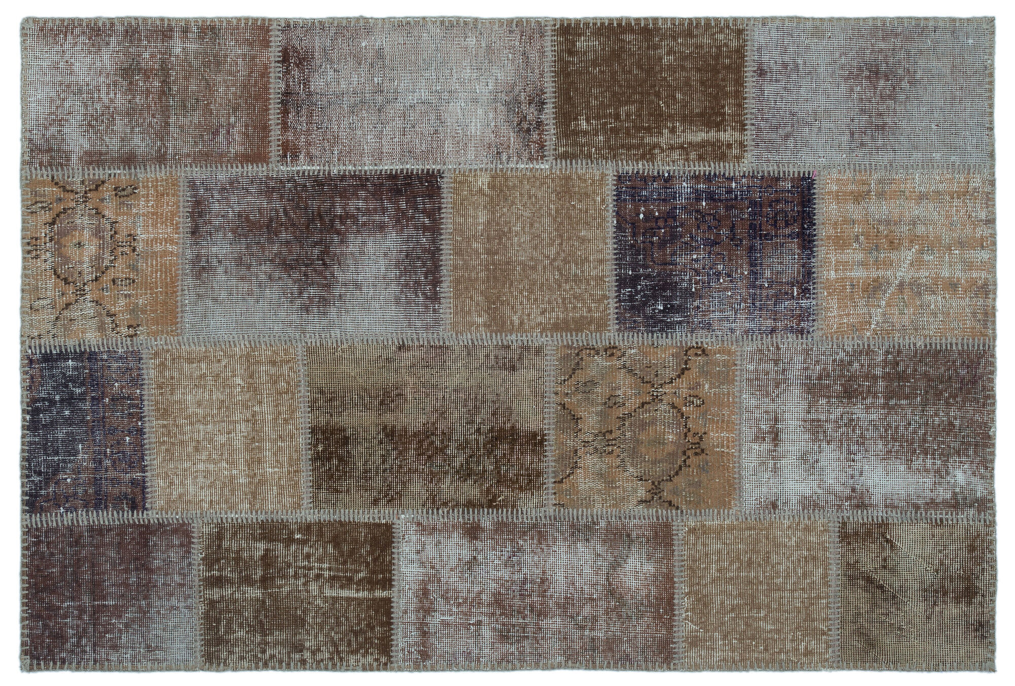 Apex Patchwork Unique Bej 22205 120 cm X 180 cm