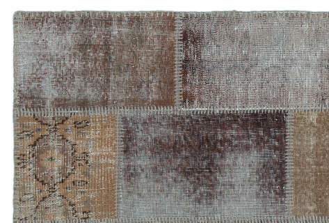 Apex Patchwork Unique Bej 22205 120 cm X 180 cm - 5