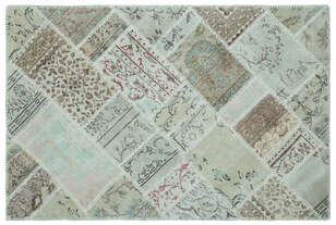 Apex Patchwork Unique Bej 22328 120 cm X 180 cm (1)