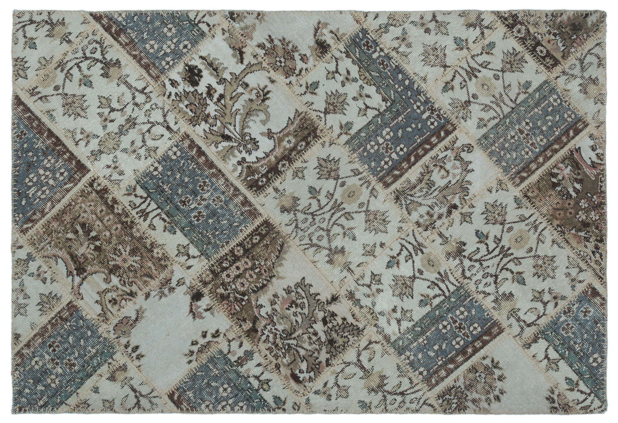 Apex Patchwork Unique Bej 22355 120 cm X 180 cm