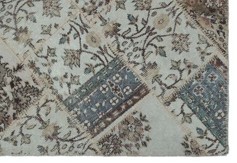 Apex Patchwork Unique Bej 22355 120 cm X 180 cm - 4
