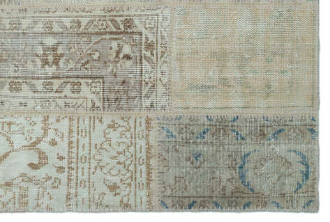 Apex Patchwork Unique Bej 22375 120 cm X 180 cm - 4