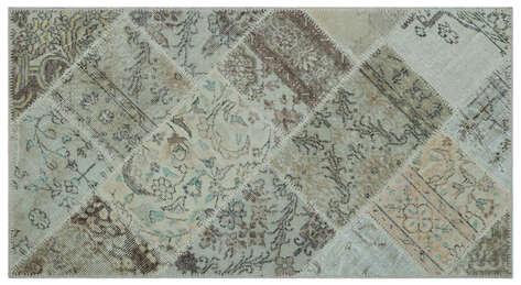 Apex Patchwork Unique Bej 24693 080 cm X 150 cm - 1