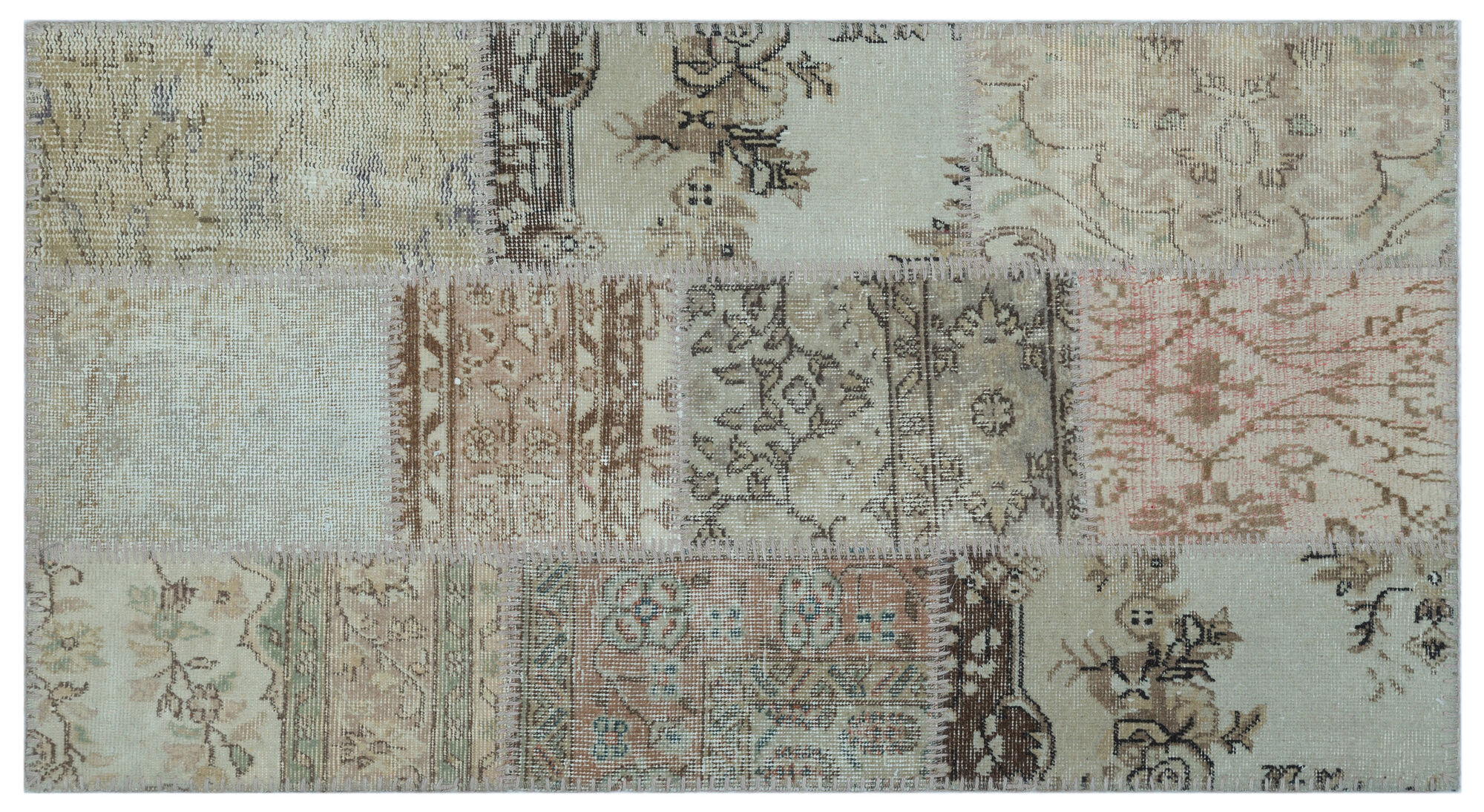 Apex Patchwork Unique Bej 24751 080 cm X 150 cm
