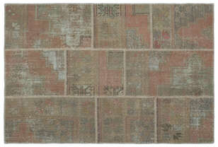 Apex Patchwork Unique Bej 25181 120 cm X 180 cm (1)