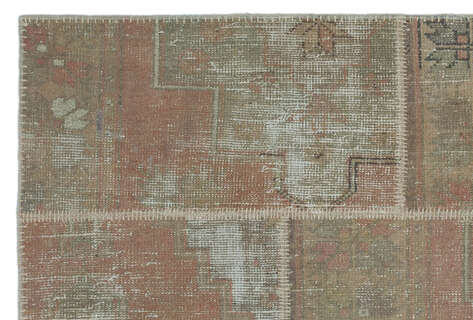 Apex Patchwork Unique Bej 25181 120 cm X 180 cm - 5