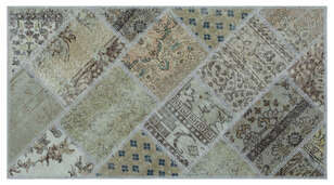 Apex Patchwork Unique Bej 25904 080 cm X 150 cm (1)