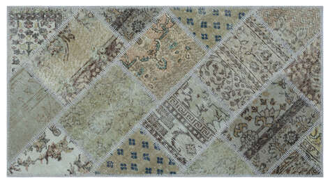 Apex Patchwork Unique Bej 25904 080 cm X 150 cm - 1