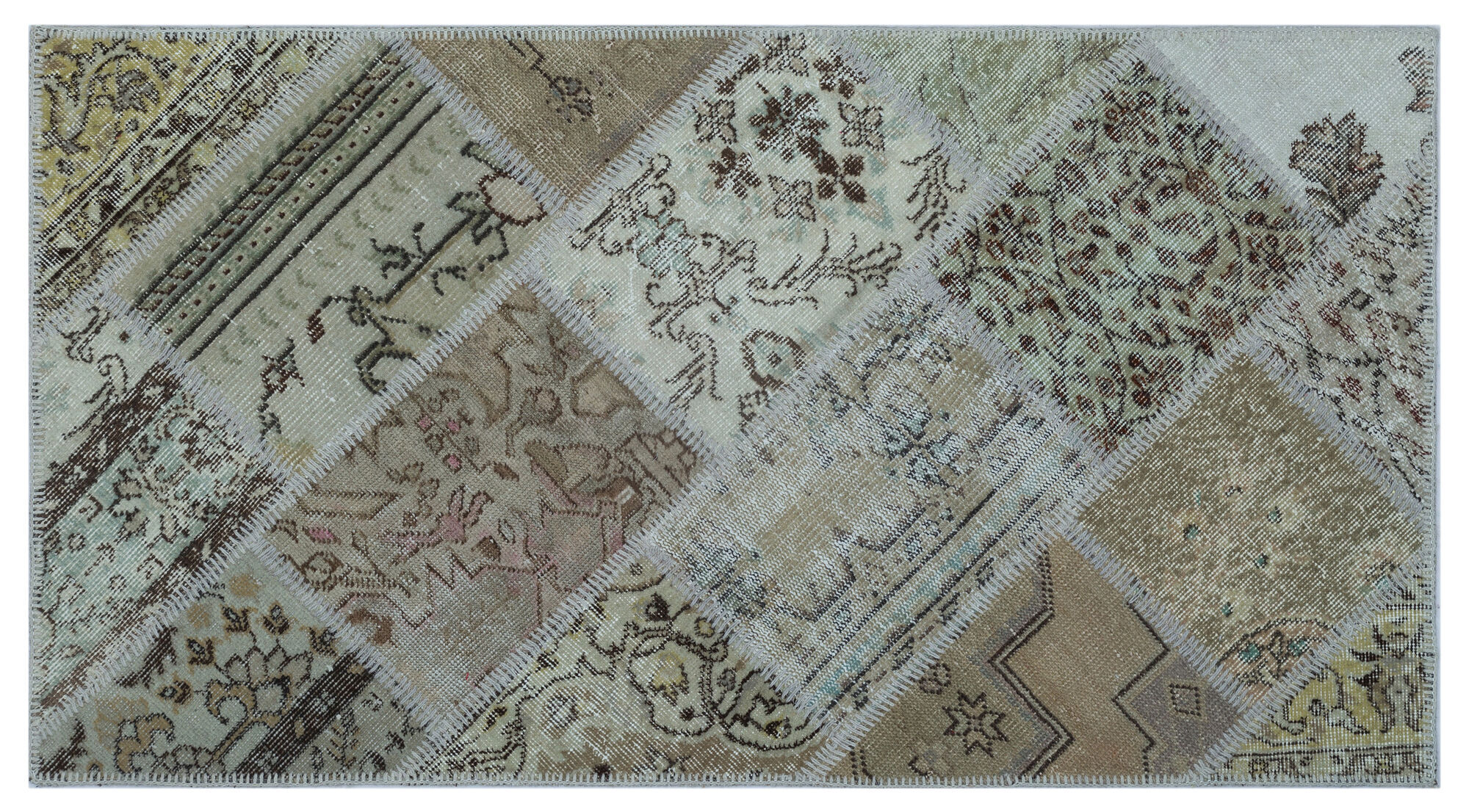 Apex Patchwork Unique Bej 25999 080 cm X 150 cm