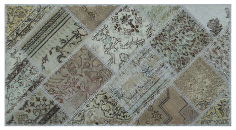 Apex Patchwork Unique Bej 25999 080 cm X 150 cm - 1