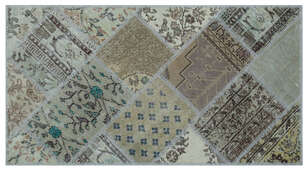 Apex Patchwork Unique Bej 26001 080 cm X 150 cm (1)