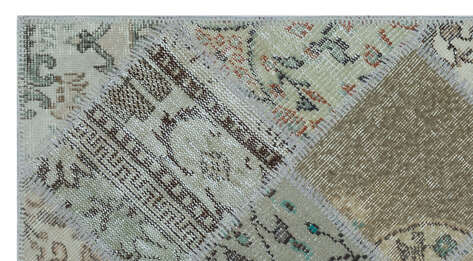 Apex Patchwork Unique Bej 26001 080 cm X 150 cm - 5