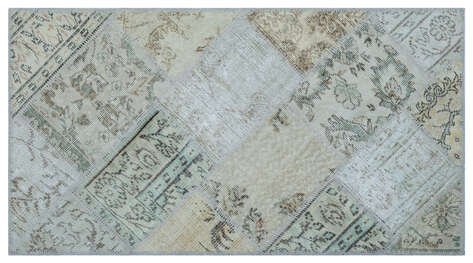 Apex Patchwork Unique Bej 26053 080 cm X 150 cm - 1