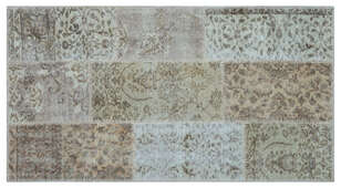 Apex Patchwork Unique Bej 26112 080 cm X 150 cm (1)