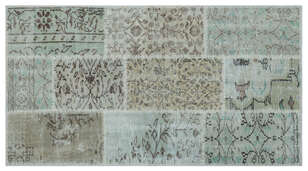 Apex Patchwork Unique Bej 26121 080 cm X 150 cm (1)