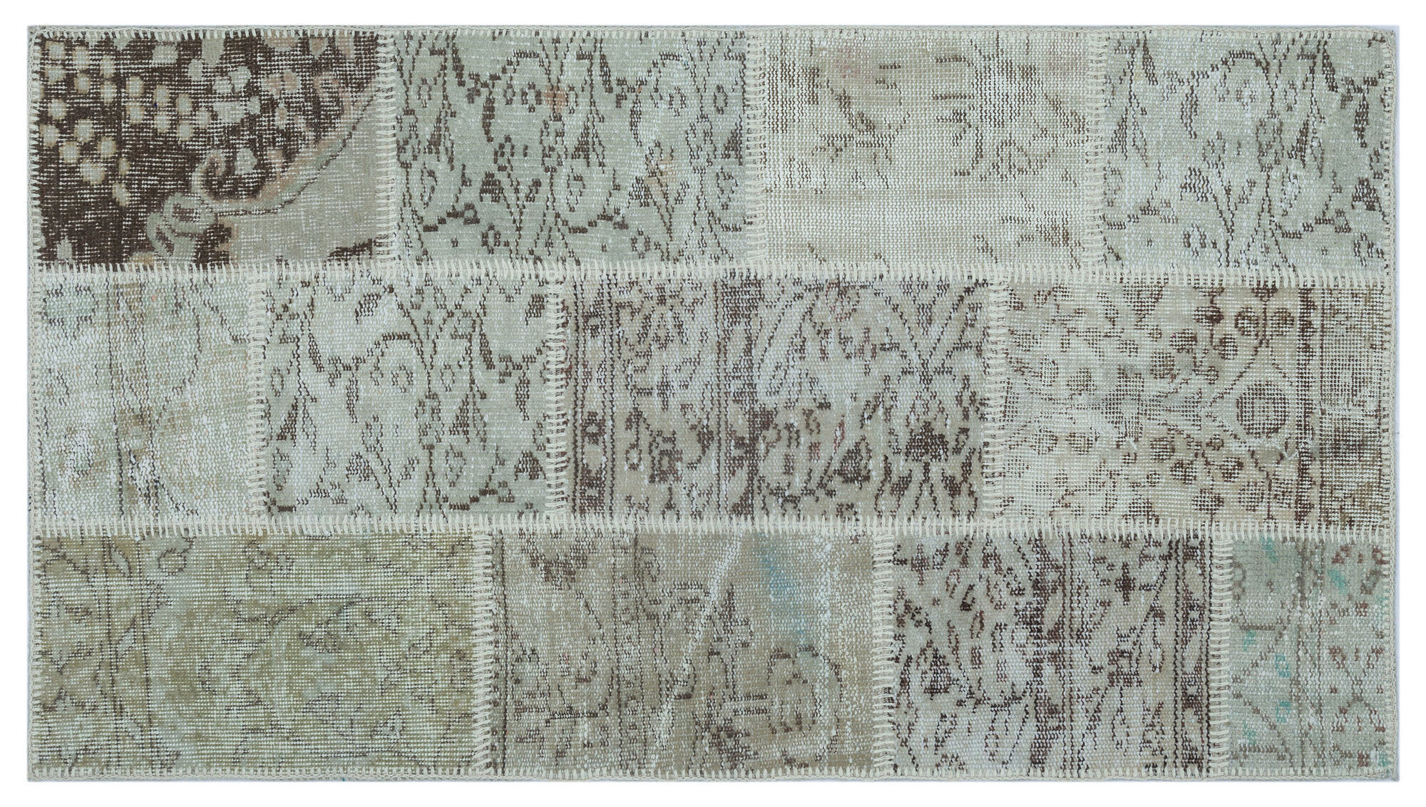 Apex Patchwork Unique Bej 26140 080 cm X 150 cm