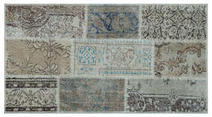 Apex Patchwork Unique Bej 26143 080 cm X 150 cm (1)