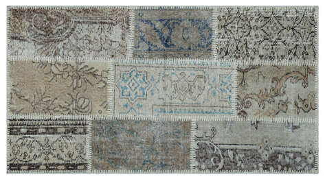 Apex Patchwork Unique Bej 26143 080 cm X 150 cm - 1