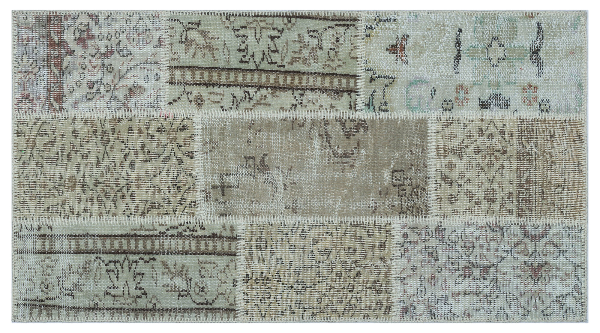 Apex Patchwork Unique Bej 26147 080 cm X 150 cm